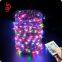 home decoration holiday christmas light sets remote control dimming flashing waterproof IP68 energy saving light string