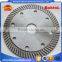 115mm Turbo Rim Diamond Saw Blade Angle Grinder Circular Cutting Disc Disk Wheel Universal Stone Brick Block Concrete