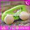 2017 New fashion funny 8 pieces toddlers small wooden cars W04A341