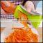 China Supplier Funnel Rotary Model Spiral Slicer Vegetable Shred Device Cutter Carrot Piece Grater Manufacturer Price on tv