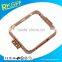 Metal Plated rose gold die casting Wristwatch Tools Parts with good price