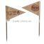 New product custom-made birthday flag food toothpicks