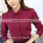 new design cheap fancy long sleeve cotton shirt for ladies