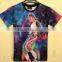 O-Neck Collar and T-Shirts Product Type Michael Jackson sublimation t shirt