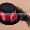adult halloween vampire top hat , vampire top hat ,vampire hat