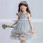 Top Selling Products 2017 Embroidery Lace Children Latest Dress Style