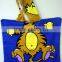 Velour reactive printing poncho towel for kids