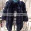 Special Fitting For Winter Warm Style Long Pattern Fake Fox Fur Coat Women