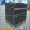 Heavy duty storage foldable warehouse industrial steel wire mesh container for pet bottle