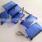 6 Pieces Multi Color Mesh Design Zipper Make Up Bag for Ladies