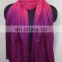 Ombre pashmina wool shawl in two tone colour