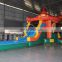 cheap frozen bouncy castle slide combo/used commercial inflatable bouncers for sale