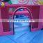 2016 pink princess castle with slide bouncy castles inflatables china