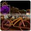 LED Tire Colorful Lights for Bikes and Cars Valve Cap/New Design Bicycle Wheel Led Flash String Lights 2M