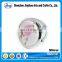 metal framed Chinese style bulk round porcelain compact mirror for sale