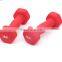 Home exercise hand weights multi-specification color dumbbells