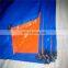 Waterproof Blue Orange Polyethylene Tarpaulin/PE Tarpaulin/Canvas/Sheet/Roll for Truck Cover