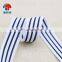 Custom color Inter-color elastic Webbing Strap high end cotton webbing strap  For Sale