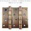 201 Stainless steel hinge red ancient copper surface polish for door and window hinges