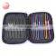 Popular weaving craft  knitting needle mixed color crochet hook set