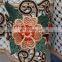 TWOTWINSTYLE Floral Embroidery O Neck Flare Sleeve Hollow Out Tops fashion Female T-shirt