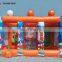 3 in 1 inflatable carnival games inflatable football toss game