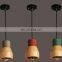 Minimalism Simple Wooden Chandelier pendant lamp for restaurant project