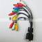 Approved ROHS CE 15 pin d sub rgb vga cable 0.5m