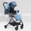 Luxury baby stroller foldable 2 in 1 kids pram infant pushchair