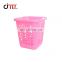 Customize OEM Large Size Mesh Dirty Laundry Basket,Family  Plastic Laundry Basket