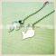 Fashion Couple Love Heart Pendant Lariat Necklace