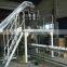 Stainless steel fixed work platforms for weighers