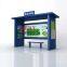 Urban solar system bus shelter multifunctional bus shelter light box factory