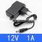 100-240V AC to DC Power Adapter Supply Charger Switching, ac dc adapter 12V eu plug power adapter 12v 1a