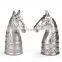 Nordic Black and White Ceramics Carved Abstract Horse Shape Ceramic Furnishing articles  Home Decoration