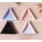 White Black Pink Blue Triangle Plastic Sorting Rhinestone Charm Tray for Art Beads Nail Art Rhinestones Gems Diamond Storage