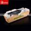 Custom logo printed paper french baguette box with window