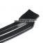 Honghang Manufacture Car Parts Front Chin Lips, 3-stage Font Bumper Lip Front lip Spoiler For Audi A4 B9 Sedan 2016 2018 2021