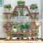 K&B wholesale cheap 2021 new design popular hot solid wood  flower pot stand