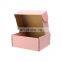 Custom printing white cardboard 14x11x11 carton corrugate boxes packaging flat small shipping mailing boxes