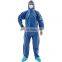 Disposable SF Navy Coverall Workwear Jumpsuit Man Coverall