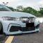 YOFER GS-380 For BMW 3 Series G20-28 ABS Bright Black Parallel Bars Replace Performance Car Grille Mesh Guard