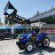 Сельскохозяйственный трактор Mini Farm Tractor Agricultural MAP50 4WD с фронтальным погрузчиком, китайский колесный трактор с коробкой передач