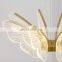 Modern Minimalist Creative Dining Living Room Bedroom Smart Lamps Decorative Butterfly Chandelier Lamp