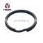 Hot Sell Customize Metal High Quality Key Split Ring Black