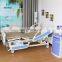 Manual Cranks Operation ABS Bed Head Medical Furnitures Three Function Electric Hospital ICU Bed with Toilet for Ophthalmic