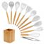 amazon top seller 12 Piece silicone kitchen accessories cooking utensils set marble cookware cozinha silicone kitchen utensils