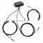 3 in 1 Multiband 4G+4G+WiFi Antenna, 3 Cables Screw Mounting SMA Male Connector 3G+4G+WiFi Antenna