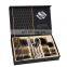 Wholesale 24pcs Cutlery Set with Gift box Dinner Knife Fork Spoon Stainless Steel Cutlery Set