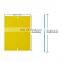 Twist Ties Fruit Fly Trap Yellow Sticky Gnat Traps Killer Yellow Sticky Fly Glue Trap  for Whiteflies Aphids Leaf Miners